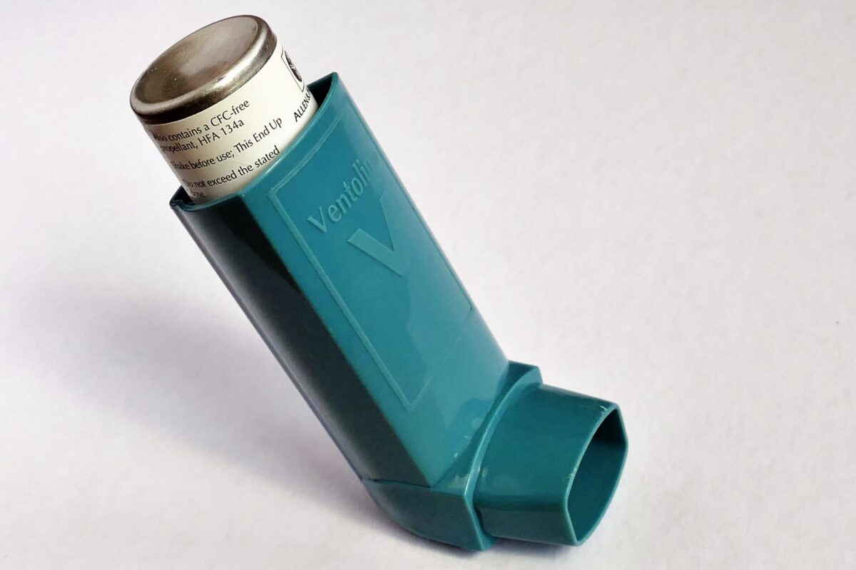 Imatge d'un inhalador de ventolin