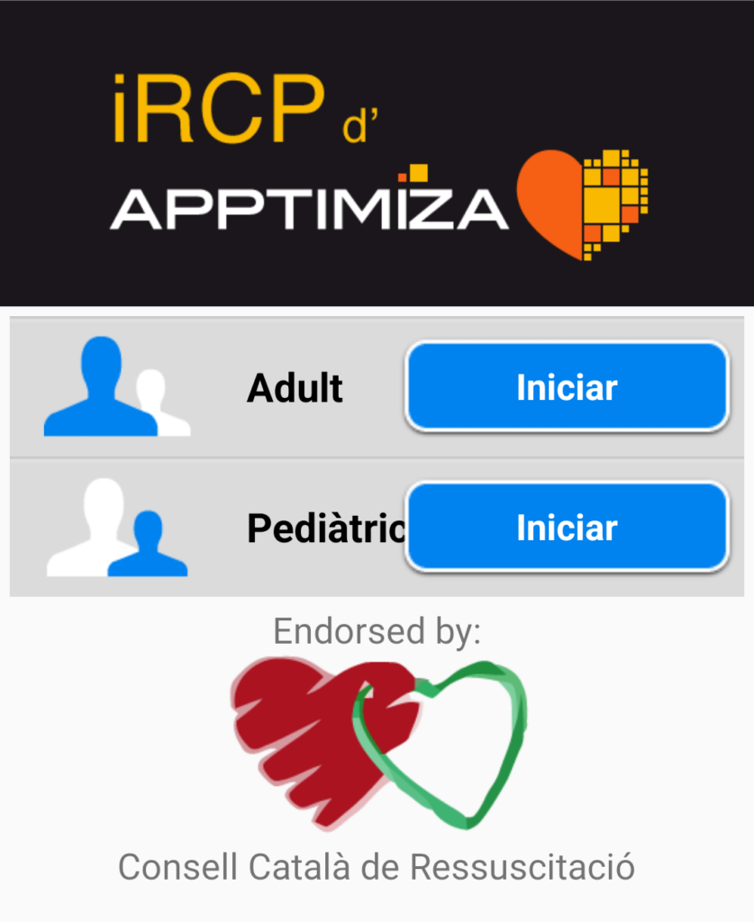 Captura de pantalla de l'aplicació iRCP