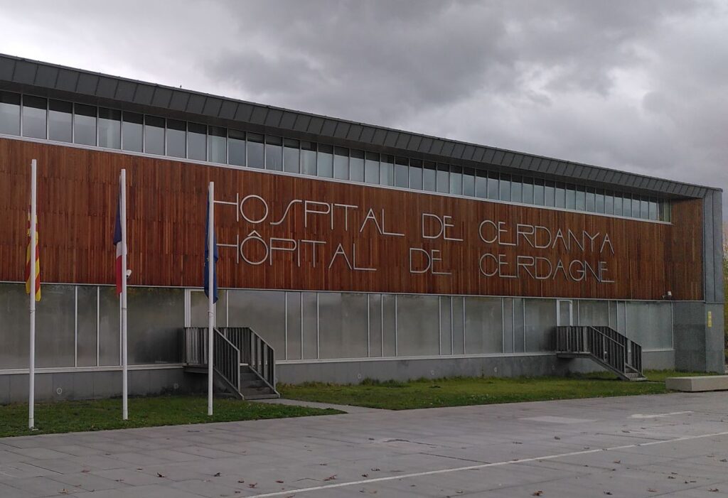 Façana de l'Hospital de Cerdanya